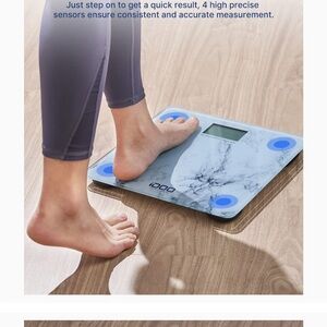 Indio green glass wide scale